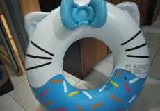 Inflatable Water Tube Donat Kitty Uk.36 1 29062723_396101340861245_2266545587463651328_n